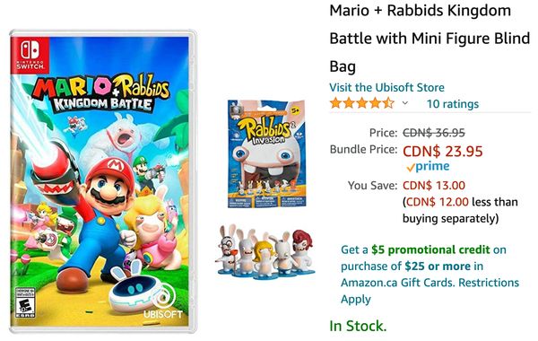 mario rabbids price