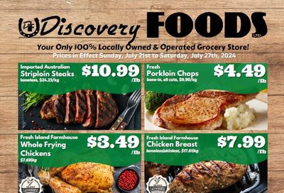 Discovery Foods Flyer July 21 to 27