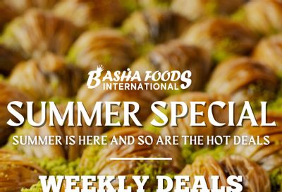 Basha Foods International Flyer July 22 to August 4