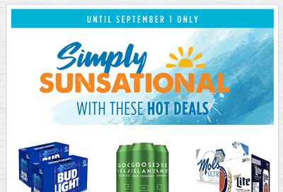 Alcool NB Liquor Hot Deals July 22 to September 1