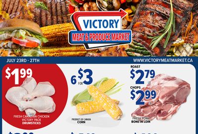 Victory Meat Market Flyer July 23 to 27
