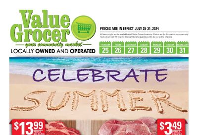 Value Grocer Flyer July 25 to 31