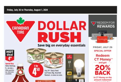 Canadian Tire (ON) Flyer July 26 to August 1