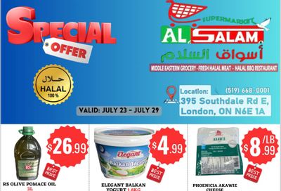 Al-Salam Supermarket Flyer July 23 to 29