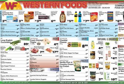 Western Foods Flyer July 24 to 30