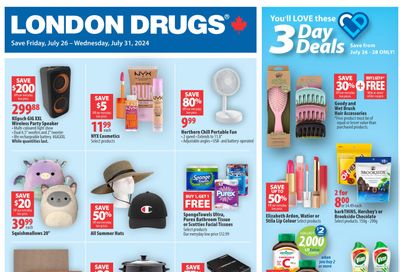 London Drugs Weekly Flyer July 26 to 31