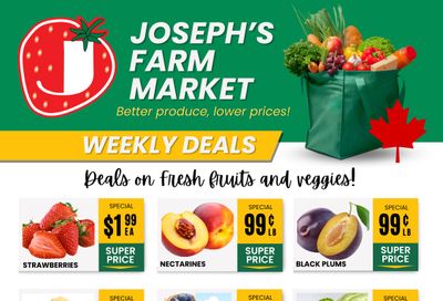 Joseph's Farm Market Flyer July 26 to 31