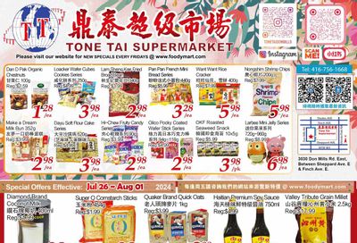 Tone Tai Supermarket Flyer July 26 to August 1