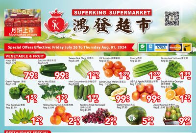 Superking Supermarket (North York) Flyer July 26 to August 1