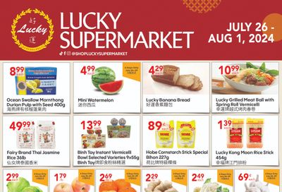 Lucky Supermarket (Edmonton) Flyer July 26 to August 1