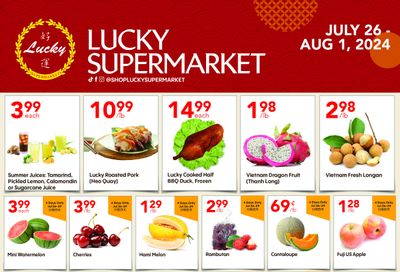 Lucky Supermarket (Surrey) Flyer July 26 to August 1