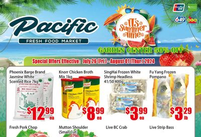 Pacific Fresh Food Market (North York) Flyer July 26 to August 1