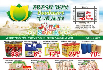 Fresh Win Foodmart Flyer July 26 to August 1