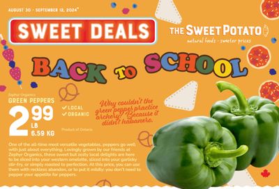 The Sweet Potato Flyer August 30 to September 12