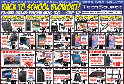 TechSource Flyer August 30 to September 5