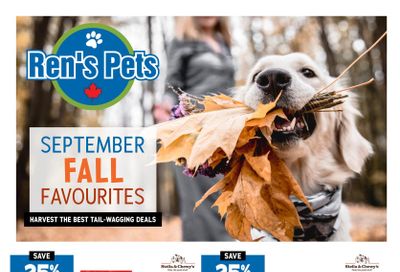 Ren's Pets Monthly Flyer September 1 to 30