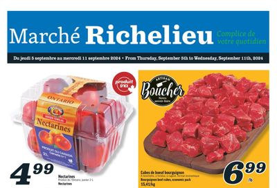 Marche Richelieu Flyer September 5 to 11