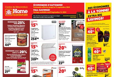 Home Hardware Building Centre (QC) Flyer September 5 to 11