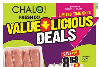 Chalo! FreshCo (West) Flyer September 5 to 11