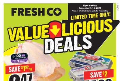 FreshCo (ON) Flyer September 5 to 11