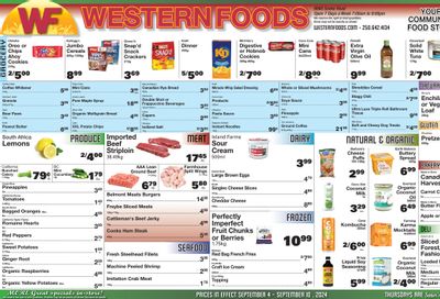 Western Foods Flyer September 4 to 10