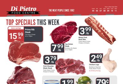 Di Pietro Food Centre Flyer September 5 to 11