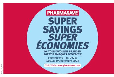 Pharmasave (NB) Flyer September 6 to 19