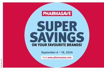 Pharmasave (West) Flyer September 6 to 19