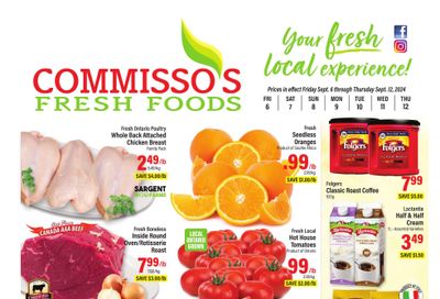 Commisso's Fresh Foods Flyer September 6 to 12