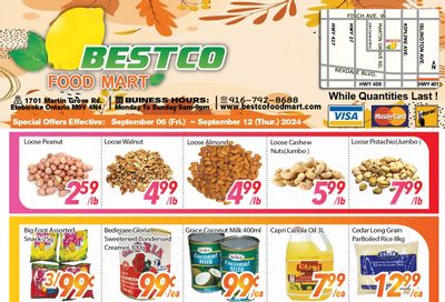 BestCo Food Mart (Etobicoke) Flyer September 6 to 12