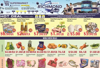 88 Supermarket Flyer September 5 to 11