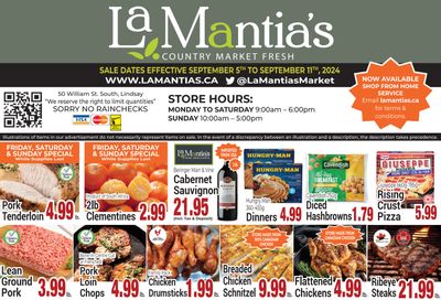 LaMantia's Flyer September 5 to 11