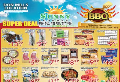 Sunny Foodmart (Don Mills) Flyer September 6 to 12