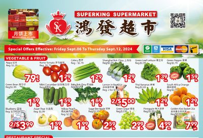 Superking Supermarket (North York) Flyer September 6 to 12