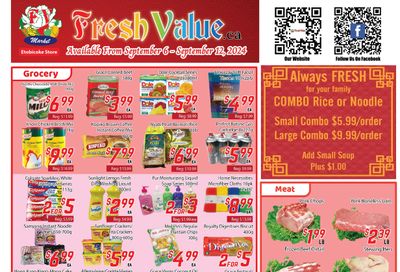 Fresh Value (Etobicoke) Flyer September 6 to 12