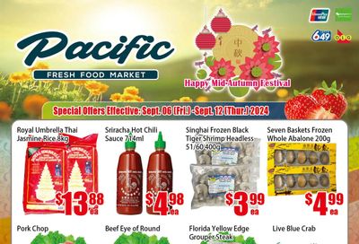 Pacific Fresh Food Market (North York) Flyer September 6 to 12