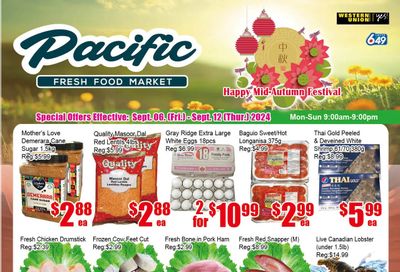 Pacific Fresh Food Market (Pickering) Flyer September 6 to 12