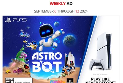 GameStop Flyer September 6 to 12