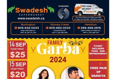 Swadesh Supermarket Flyer September 6 to 12