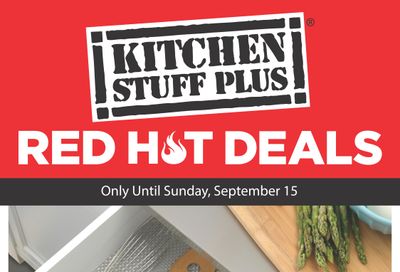 Kitchen Stuff Plus Red Hot Deals Flyer September 9 to 15