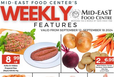 Mid-East Food Centre Flyer September 12 to 18