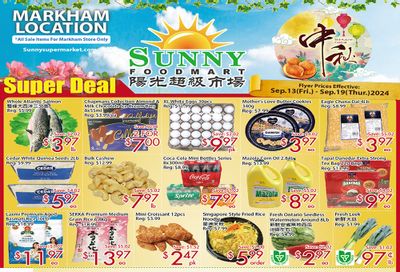 Sunny Foodmart (Markham) Flyer September 13 to 19