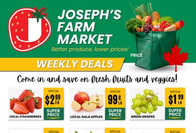 Joseph's Farm Market Flyer September 13 to 18