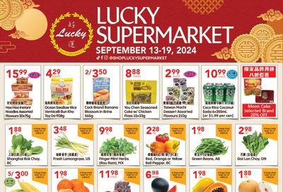 Lucky Supermarket (Calgary) Flyer September 13 to 19