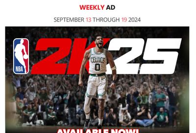 GameStop Flyer September 13 to 19