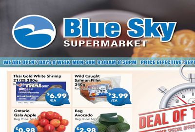 Blue Sky Supermarket (North York) Flyer September 13 to 19