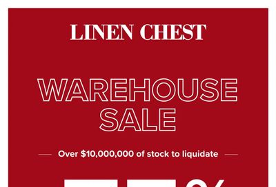 Linen Chest Flyer September 18 to October 23