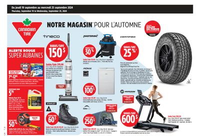 Canadian Tire (QC) Flyer September 19 to 25