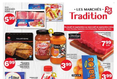 Marche Tradition (QC) Flyer September 19 to 25