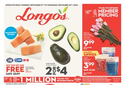 Longo's Flyer September 19 to 25